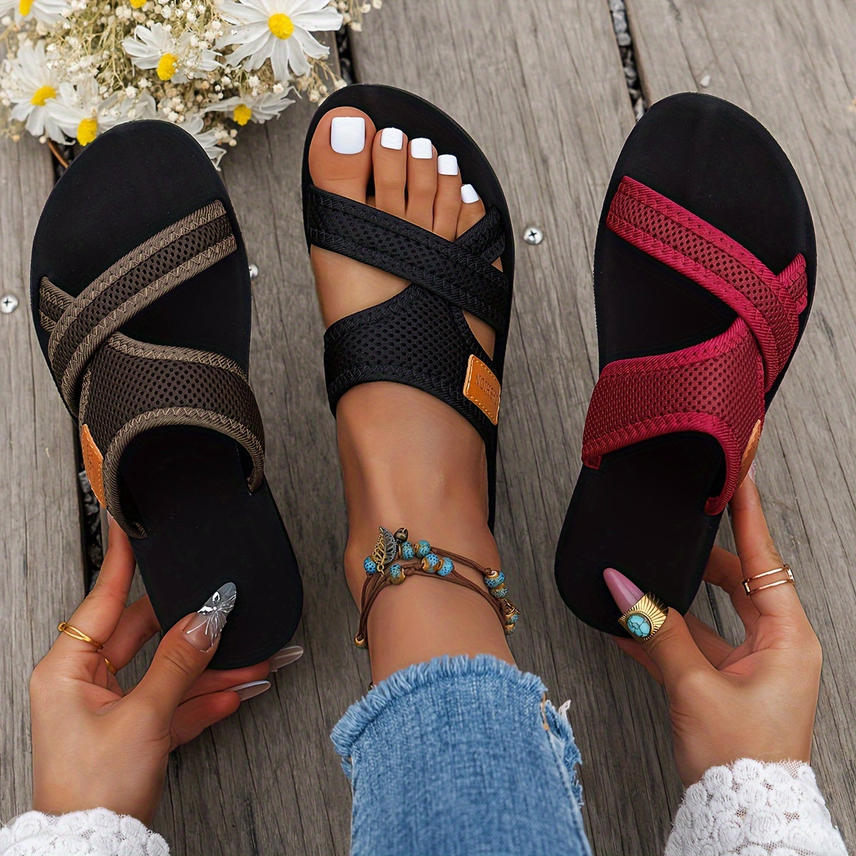 Sport Mesh Comfort Sandals