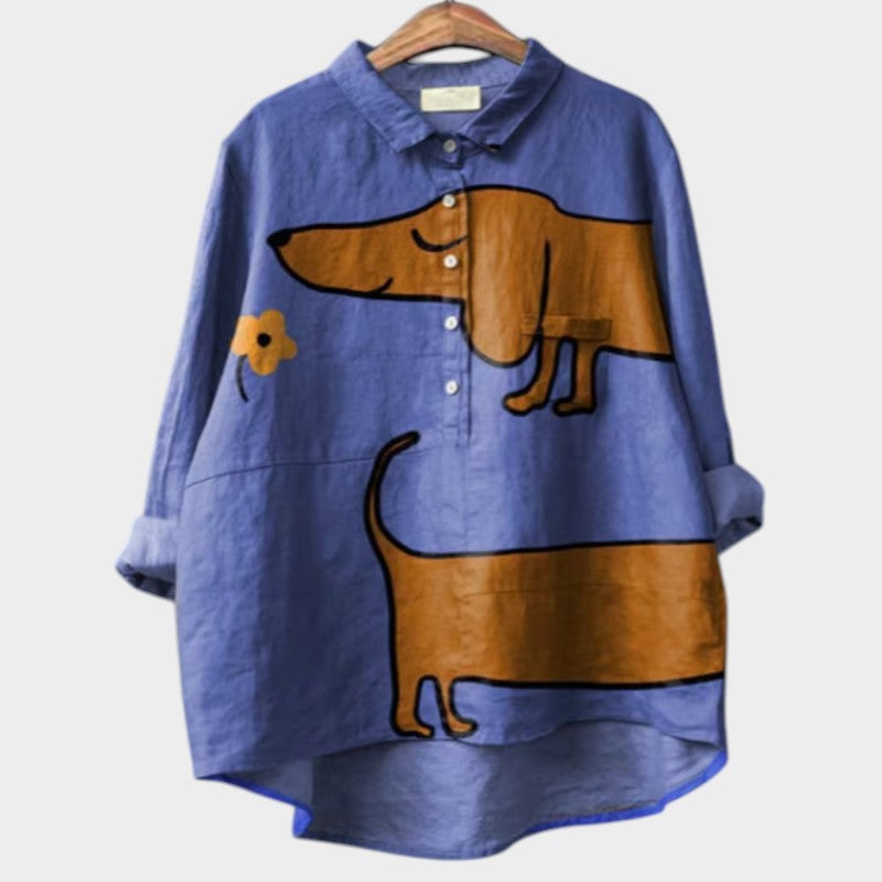 Artistic Button Up Shirt