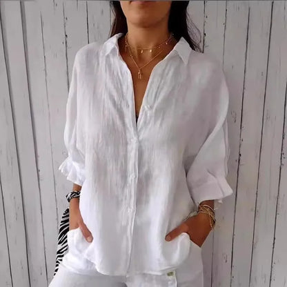 Lightweight Cotton Button Down Shirt