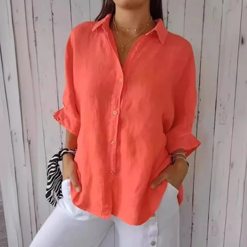 Lightweight Cotton Button Down Shirt
