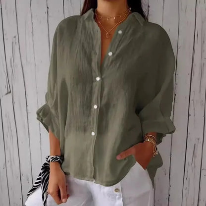 Lightweight Cotton Button Down Shirt