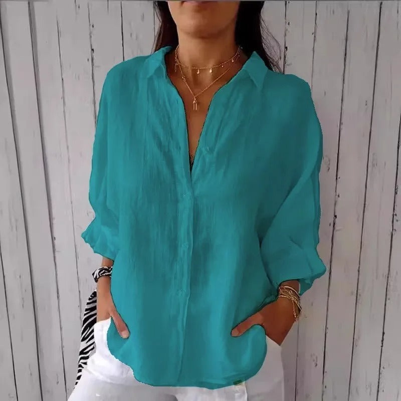 Lightweight Cotton Button Down Shirt