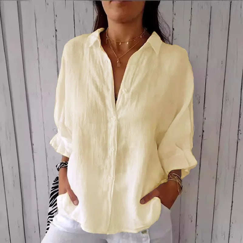 Lightweight Cotton Button Down Shirt