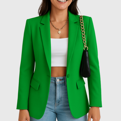 Polished Blazer Structured Fit