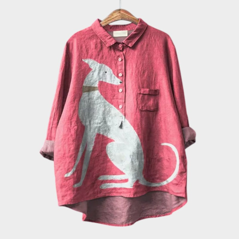Artistic Button Up Shirt