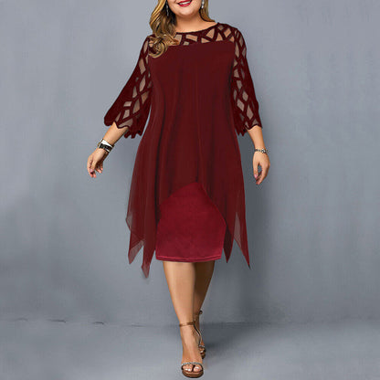 Chic Cutout Midi Dress