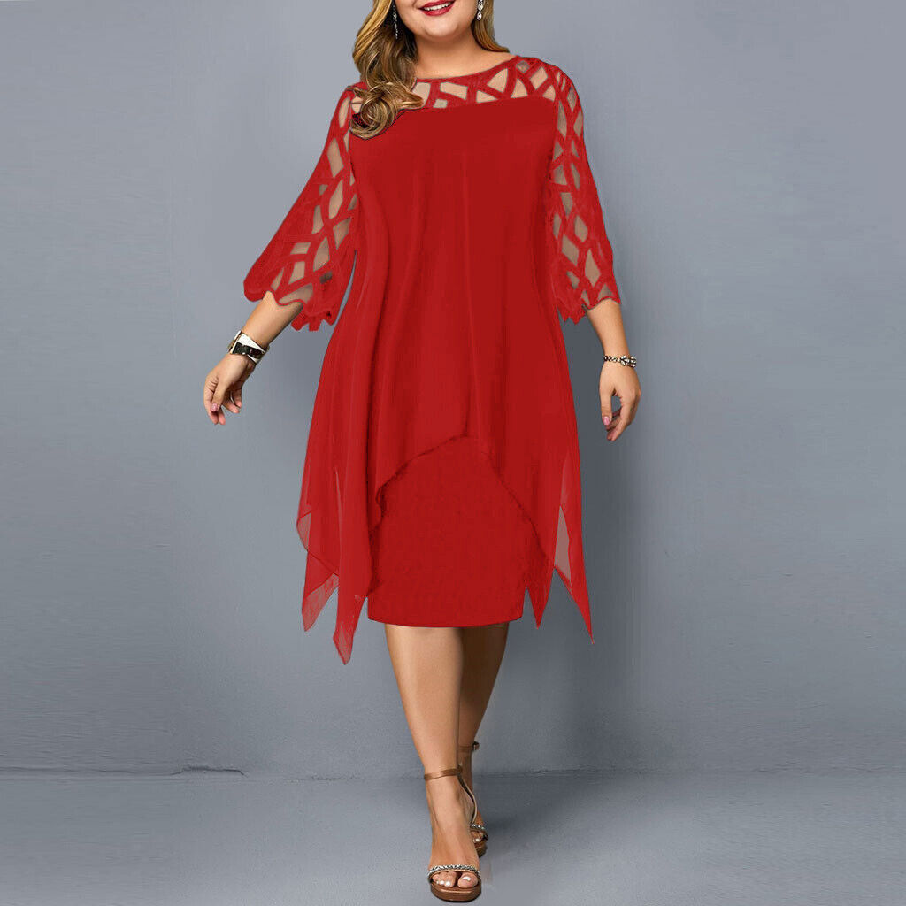 Chic Cutout Midi Dress