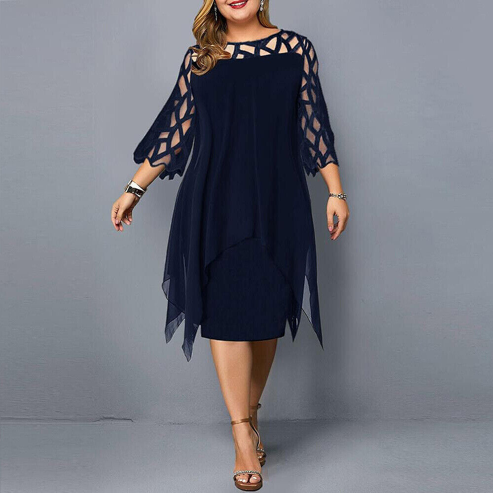Chic Cutout Midi Dress