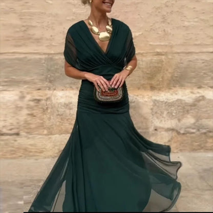 Whimsical Flowing Maxi Dress