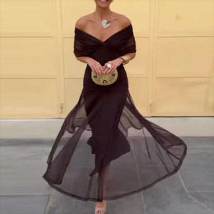 Whimsical Flowing Maxi Dress