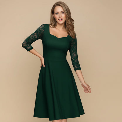 Chic Aline Midi Dress