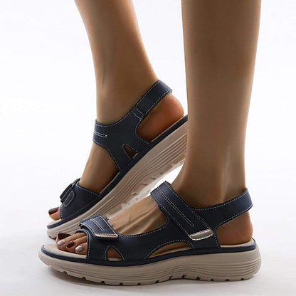 Comfortable Walking Sandals with Shock Absorbing Cushioning