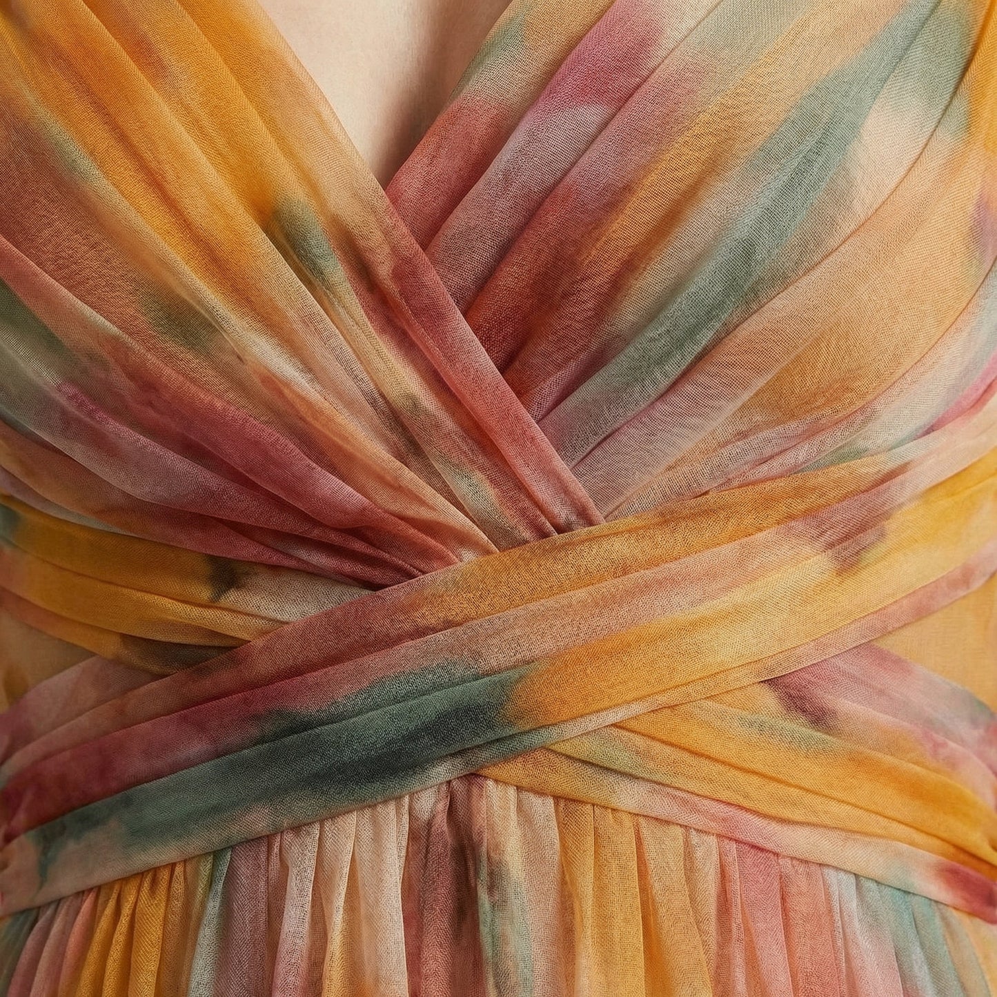 Airy Floral Maxi Dress